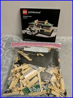 LEGO Architecture 21017 Frank Lloyd Wright Imperial Hotel Used withInstructions