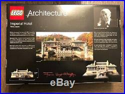 LEGO Architecture 21017 Imperial Hotel Frank Lloyd Wright Retired NISB