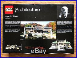 LEGO Architecture 21017 The Imperial Hotel Frank Lloyd Wright NEW, SEALED