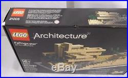 LEGO Architecture FALLINGWATER 21005 Mill Run Frank Lloyd Wright Falling Water