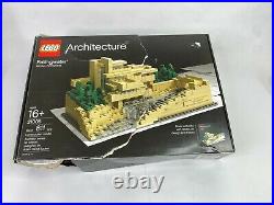 LEGO Architecture Fallingwater 21005 COMPLETE Retired Frank Lloyd Wright RARE