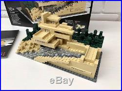 LEGO Architecture Fallingwater (21005) Frank Lloyd Wright COMPLETE