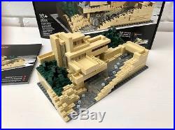 LEGO Architecture Fallingwater (21005) Frank Lloyd Wright COMPLETE