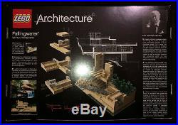 LEGO Architecture Fallingwater 21005 Frank Lloyd Wright PA Landmark Retired NEW