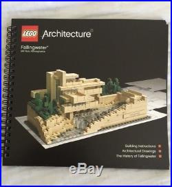 LEGO Architecture Fallingwater (21005) complete 1st edition frank lloyd wright