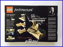 LEGO Architecture Fallingwater by Frank Lloyd Wright 2009 #21005 NEW Unopened