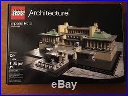 LEGO Architecture IMPERIAL HOTEL 21017 NISB New Sealed Rare Frank Lloyd Wright
