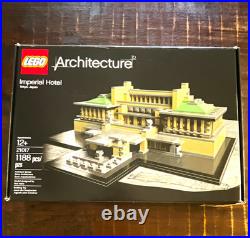 LEGO Architecture Imperial Hotel 21017 Complete Set 1188 pcs Frank Lloyd Wright