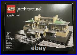LEGO Architecture Imperial Hotel 21017 Frank Lloyd Wright Japan Landmark Retired