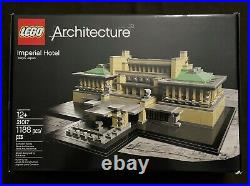 LEGO Architecture Imperial Hotel 21017 Frank Lloyd Wright Japan Landmark Retired