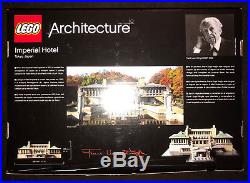 LEGO Architecture Imperial Hotel 21017 Frank Lloyd Wright Japan READ DESCRIPTION