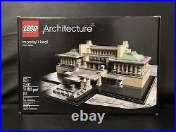 LEGO Architecture Imperial Hotel 21017 Frank Lloyd Wright Retired, 100% CIB