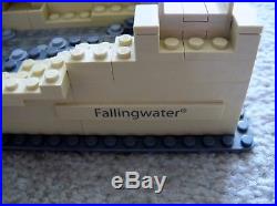 LEGO Architecture Rare Fallingwater Frank Lloyd Wright 21005 with instructions