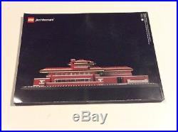 LEGO Architecture Robie House (21010) Frank Lloyd Wright. All pieces & book