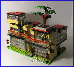 LEGO FRANK LLOYD WRIGHT INSPIRED HOUSE ORIGINAL MOC By Johnny Butler 100% LEGO