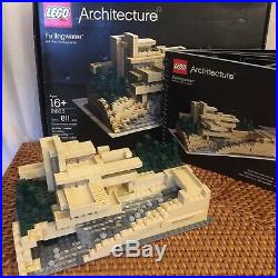 LEGO Fallingwater Architecture Series 1st Ed 21005 Frank Lloyd Wright COMPLETE