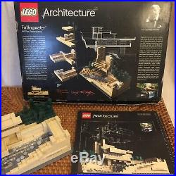 LEGO Fallingwater Architecture Series 1st Ed 21005 Frank Lloyd Wright COMPLETE