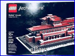 LEGO Frank Lloyd Wright's Frederick C. Robie House 21010 (2011) Retired NISB