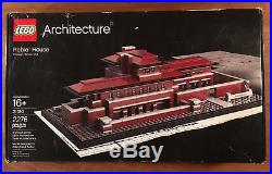 LEGO Robie House 21010. Cleaned & Parts Individually Bagged. Frank Lloyd Wright