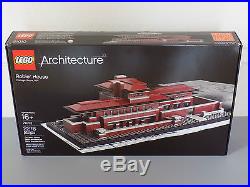 LEGO SET 21010 ROBIE HOUSE Architecture Frank Lloyd Wright NEW FACTORY SEALED