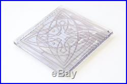 LOT (58) FRANK LLOYD WRIGHT Architectural Glass Prism Luxfer Flower Tile