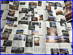 LOT of 16 Frank Lloyd Wright Architectural drawings Posters Prints Fallingwater