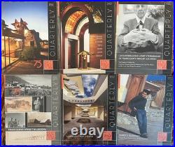 LOT of 31 FRANK LLOYD WRIGHT QUARTERLY MAGAZINE 1997 to 2013 Free Shipping