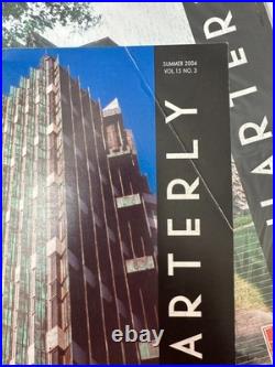 LOT of 31 FRANK LLOYD WRIGHT QUARTERLY MAGAZINE 1997 to 2013 Free Shipping