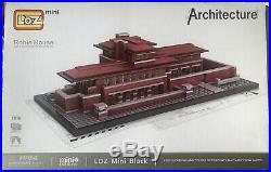 LOZ architecture 1018 Robie House 3/4 the size of LEGO Frank Lloyd Wright