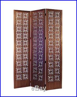 LUXFER PRISM Mimosa FLOOR SCREEN Frank Lloyd Wright ROOM DIVIDER Wood 52 x 74