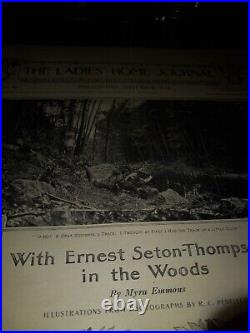 Ladies Home Journal Jan-Dec 1901 Frank Lloyd Wright, Golf Courses, Ads Articles