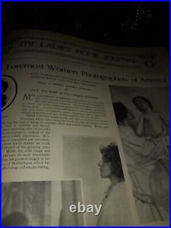 Ladies Home Journal Jan-Dec 1901 Frank Lloyd Wright, Golf Courses, Ads Articles