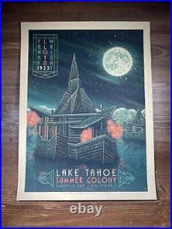 Lake Tahoe Summer Colony Art Print Poster By Luke Martin X/50 Frank Lloyd Wright