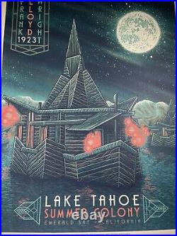 Lake Tahoe Summer Colony Art Print Poster By Luke Martin X/50 Frank Lloyd Wright