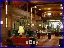 Large Frank Lloyd Wright Arizona Biltmore Hotel Rug Orange Blue Green Carpet