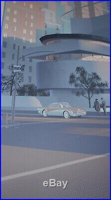 Laurent Durieux The Guggenheim VARIANT Screen Print Poster Frank Lloyd Wright #d