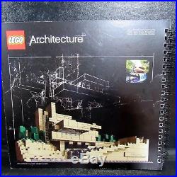 Lego 21005 Architecture Fallingwater Complete Set Manual Box Frank Lloyd Wright