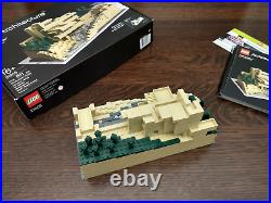 Lego 21005 Architecture Fallingwater, Frank LLoyd Wright, 100% Complete withBox