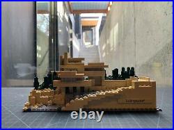 Lego 21005 Fallingwater Frank Lloyd Wright 100% Complete Manual Box Architecture