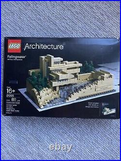 Lego 21005 Fallingwater Frank Lloyd Wright Complete With Manual And Open Box