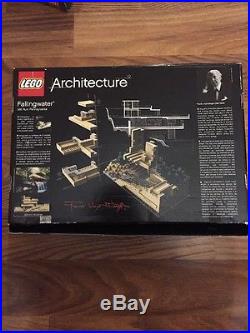 Lego 21005 Frank Lloyd Wright Architecture Fallingwater 100% Complete Rare
