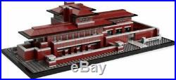 Lego 21010 Architecture Robie House Frank Lloyd Wright used 3 substitutue pieces