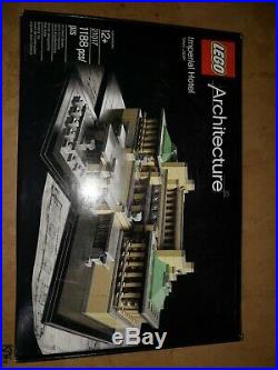 Lego 21017 Architecture Imperial Hotel Frank Lloyd Wright Retired NISB