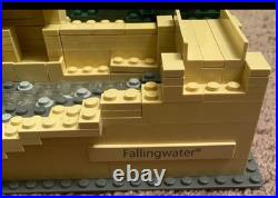 Lego Architecture 21005 Fallingwater Frank Lloyd Wright 100% Complete No Box