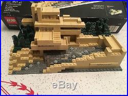 Lego Architecture 21005 Fallingwater Frank Lloyd Wright Modern House Art Deco