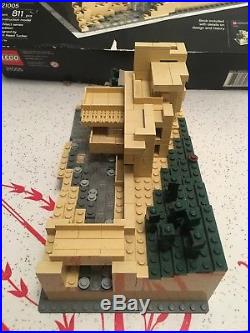 Lego Architecture 21005 Fallingwater Frank Lloyd Wright Modern House Art Deco