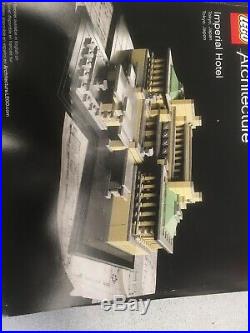 Lego Architecture 21017 COMPLETE Imperial Hotel with Box Frank Lloyd Wright