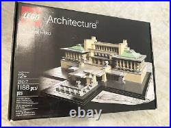 Lego Architecture 21017 Imperial Hotel, Tokyo, Japan, 1188 Pieces, New, Sealed