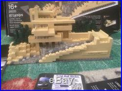 Lego Architecture Fallingwater 21005 Frank Lloyd Wright Complete Box Manual 100%