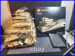 Lego Architecture Fallingwater (21005) Frank Lloyd Wright No Box Sealed PCS